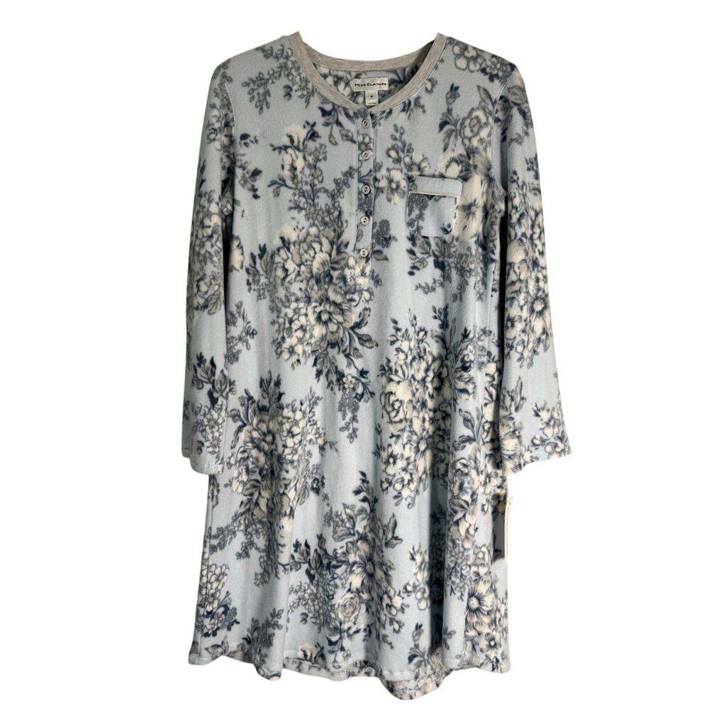 Miss Elaine Soft Mid Length Nightgown Med